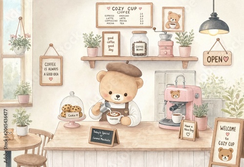 Cozy little coffee shop 