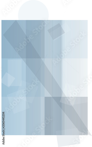 Modern Glass Building Facade with Reflections.