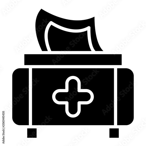 Sanitizing Wipes Icon