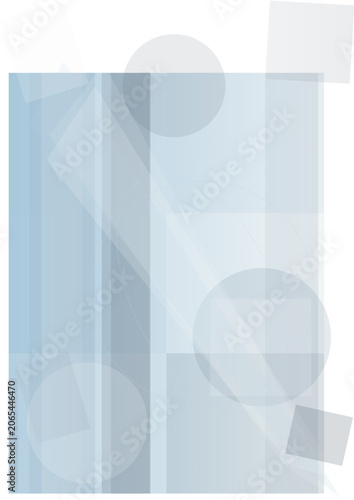 Abstract Geometric Shapes and Light Patterns.