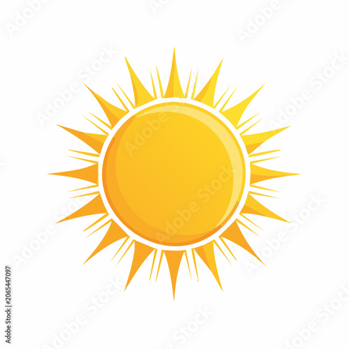 Stylized Sun Icon