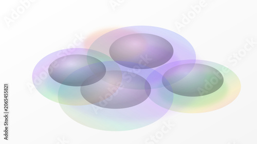 abstract background with circles
