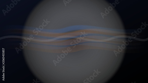 egg on black background