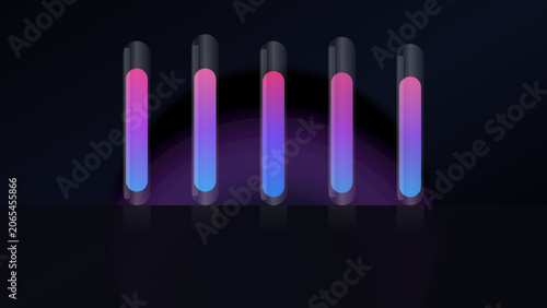 abstract background with glowing lights