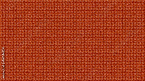 Tactile Dot Grid, Rust Orange #B7410E, Linen Canvas, 8K Backdrop Graphic