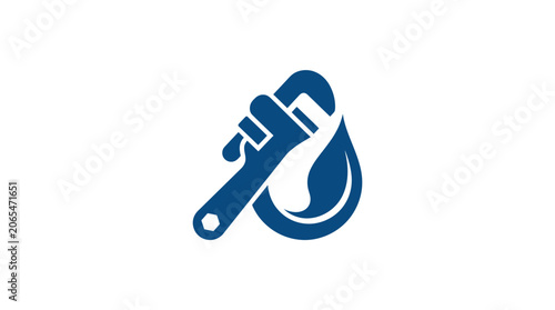 Obraz na plátně Adjustable Wrench Tool for Tightening Bolts.