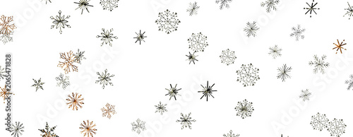 Seamless pattern of scatter...