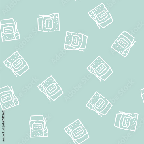 Canvastavla arrowroot agricultural plant gluten free line seamless pattern arrowroot agricul