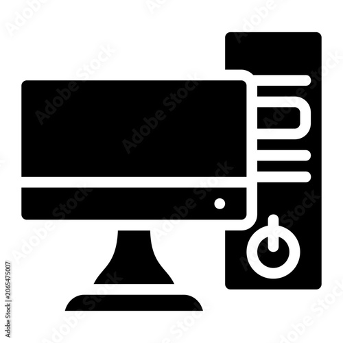 Dekstop Computer Icon