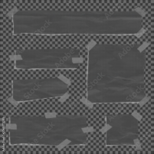 Rectangular shapes with arrows on a transparent background