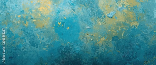 Abstract textured blue and ...