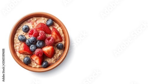 Scrumptious oatmeal with be...
