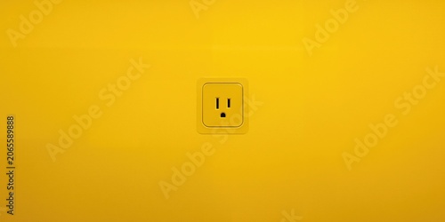Modern yellow wall featurin...