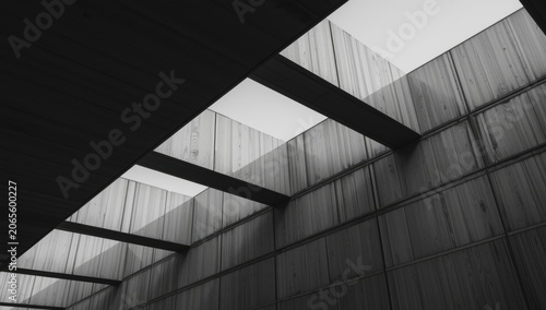 Modern architectural interi...