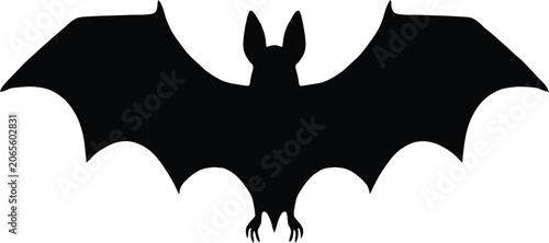 Silhouette of a horse head in black mane tail