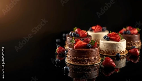 Decadent collection of vani...