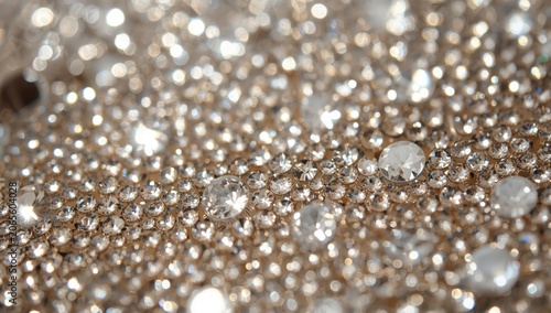 Close-up of sparkling rhine...