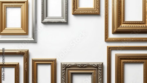 Variety of vintage gold and...