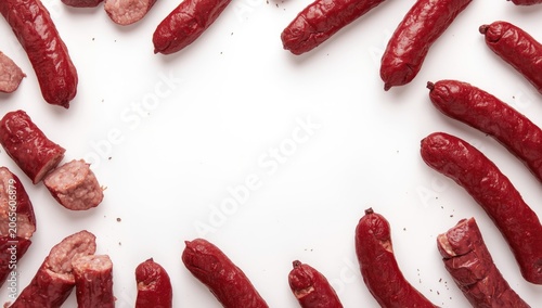 Group of blood sausage samp...