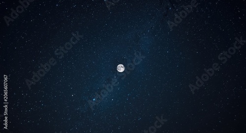 Starry night sky featuring ...