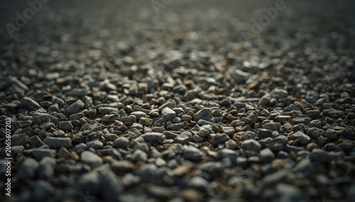 Close perspective of uneven...