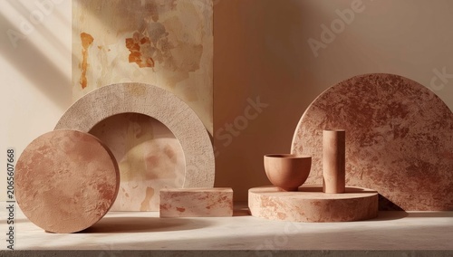 Stylish abstract compositio...