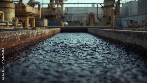 Palm Oil Mill wastewater fl...