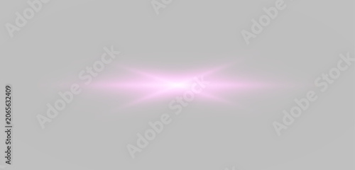 A brilliant pink line shines with polished neon brilliance and vibrant energy. Tiny glitter particles enhance the effect. Ideal for transparent PNG.