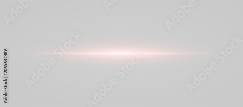 Photos A vibrant crimson light trail flows with radiant energy and soft neon glow