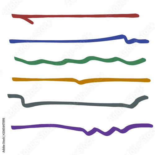 Multicolor Dynamic Underline 04