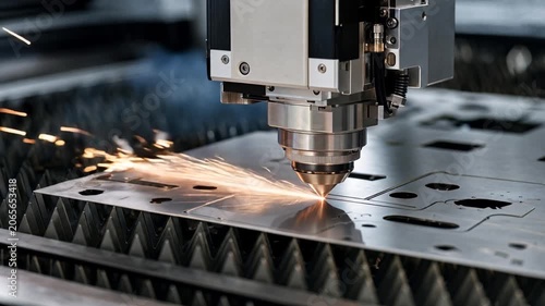 Automated laser cutting for precision metal fabrication