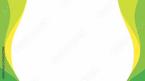 Abstract Green and Yellow Gradient Background.Vibrant green and yellow gradient abstract background