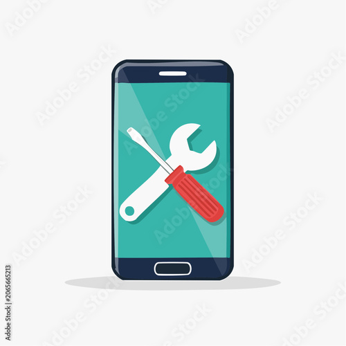 Smartphone Repair and Maintenance Icon