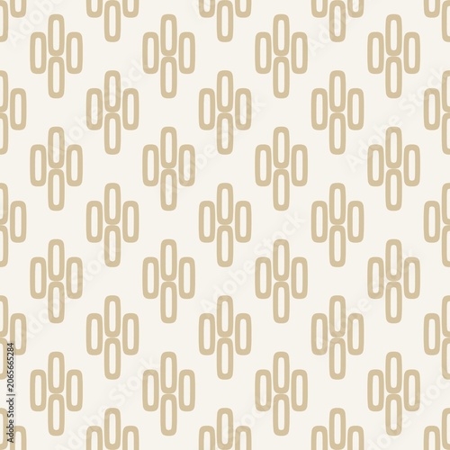 Minimal Beige Geometric Seamless Pattern Background