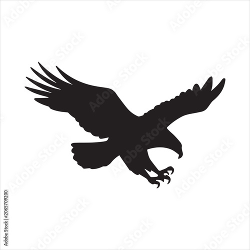 Photos An Eagle Silhouette Vector