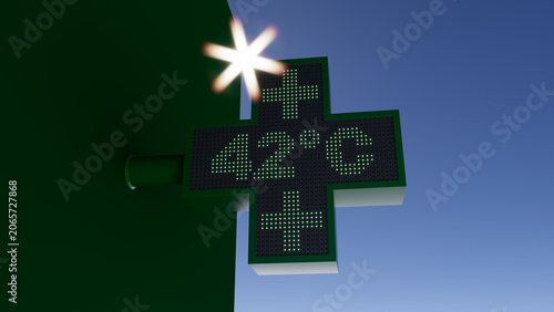 Croix de pharmacie