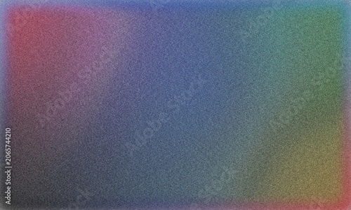 Abstract background featuring a smooth vibrant multi coloure gradient texture with heavy film grain effects creating a soft artistic atmosphere suitable for modern graphic design projects and creative
