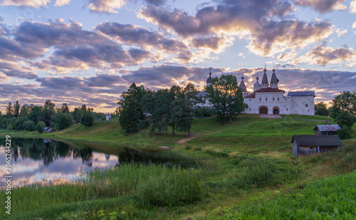 Ferapontov Monastery in the Vologda region in Russia founded in the 14th century