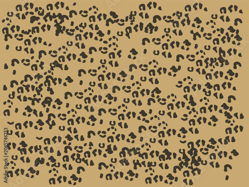 leopard pattern, background, vector, illustration