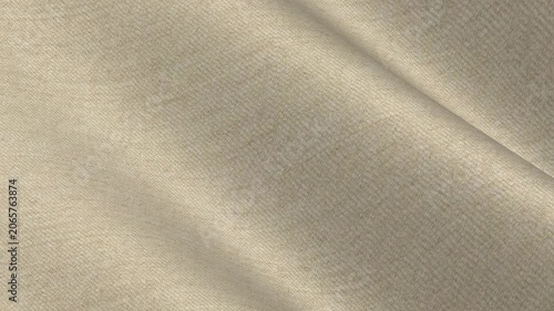 Italian Light Beige Twill Wool Fabric draping in soft clean waves of premium diagonal weave and elegant neutral ivory color tone for summer suits