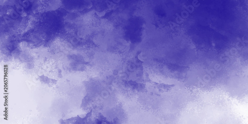 Foto Abstract Blue Watercolor Background Painting