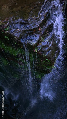 Landscape along a river near San Pedro del Romeral. Pas-Miera region. Pasiegos Valleys. Cantabria. Spain. Europe