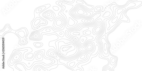 Black and white lines seamless Topographic map patterns, Vector illustration, mimicking terrain of technological advancements and innovation. 