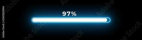 loading bar spinning load wheel.abstract beautiful loading icon , processing ,downloading , glowing ,colorful animation .4k motion graphics video animation