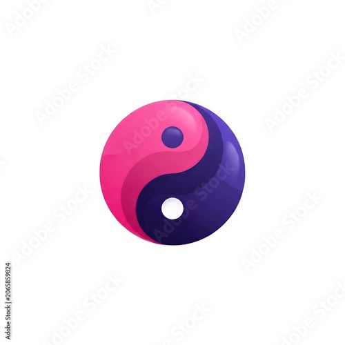 Yin Yang Symbol Balance Harmony.