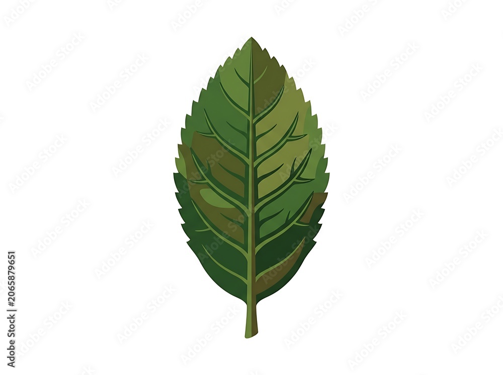 Fototapeta premium Close up of a fresh green ivy leaf.