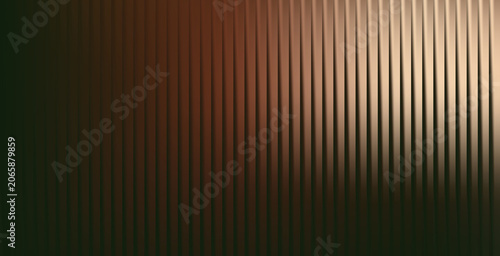 Abstract brown and bronze vertical lines background with gradient lighting