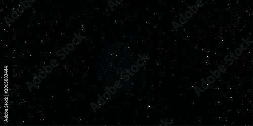 Obraz na plátně A dark, starry night sky filled with countless twinkling stars, offering a breathtaking view of the cosmos