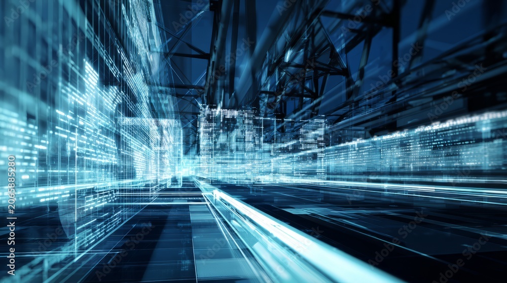 Obraz premium Digital enterprise 