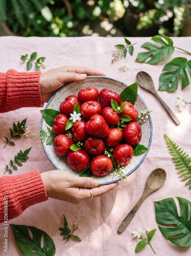 Vibrant Tropical Bell Fruits Harvest